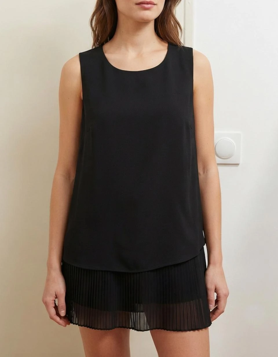 ✨ Sublime Top Noir Promod - Taille 42 (40 CH - 14 UK) ✨